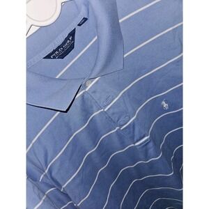 Polo Golf Ralph Lauren Polo Shirt Men 2XL Striped Blue White Excellent  XXL Mens